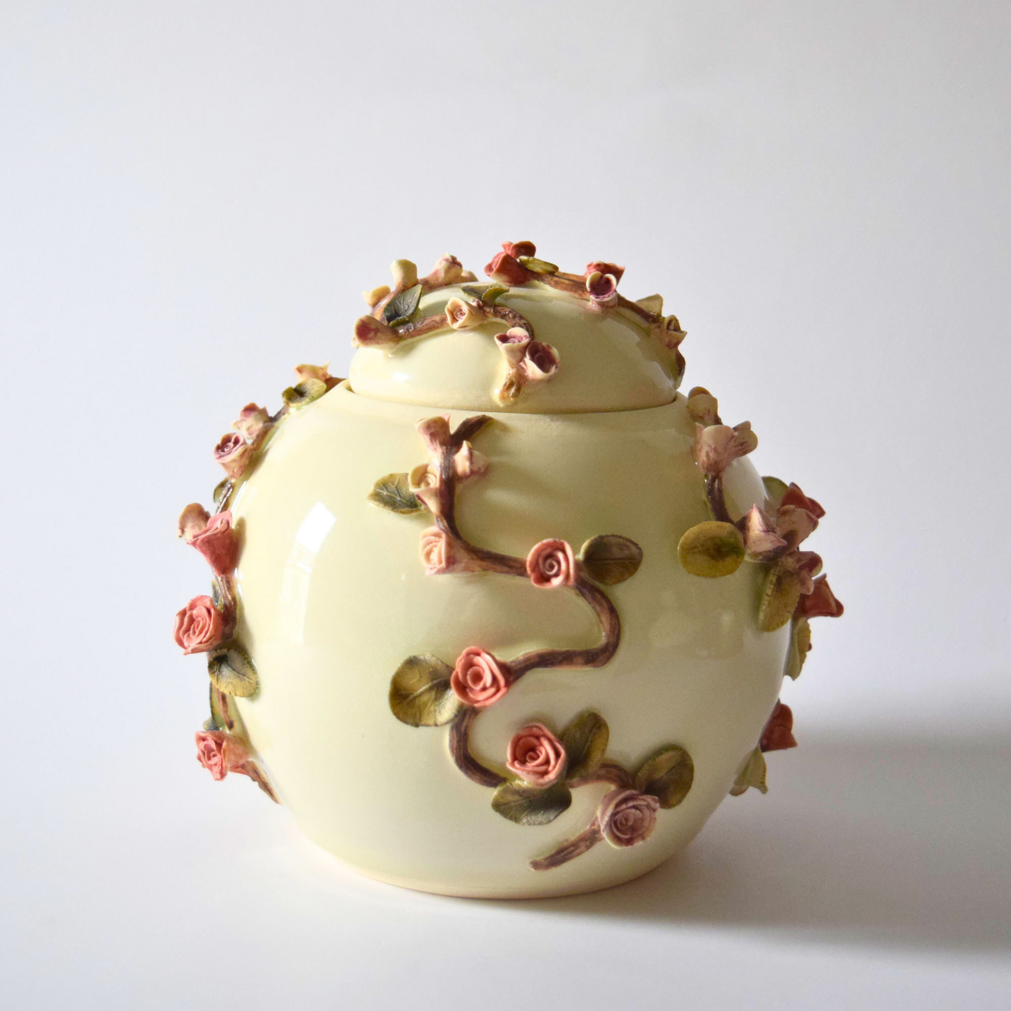 Corn, Wendy - Jar with flowers