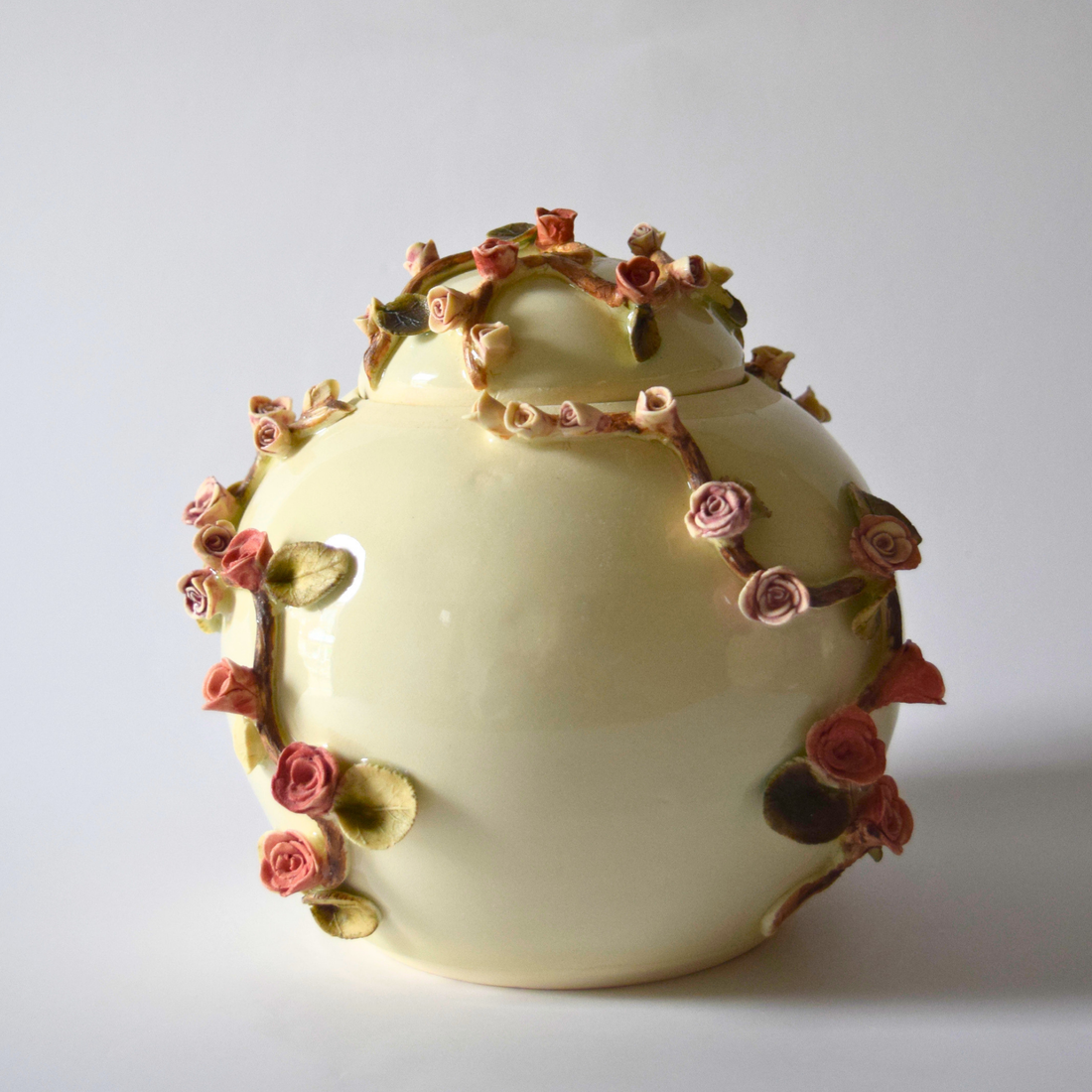 Corn, Wendy - Jar with flowers