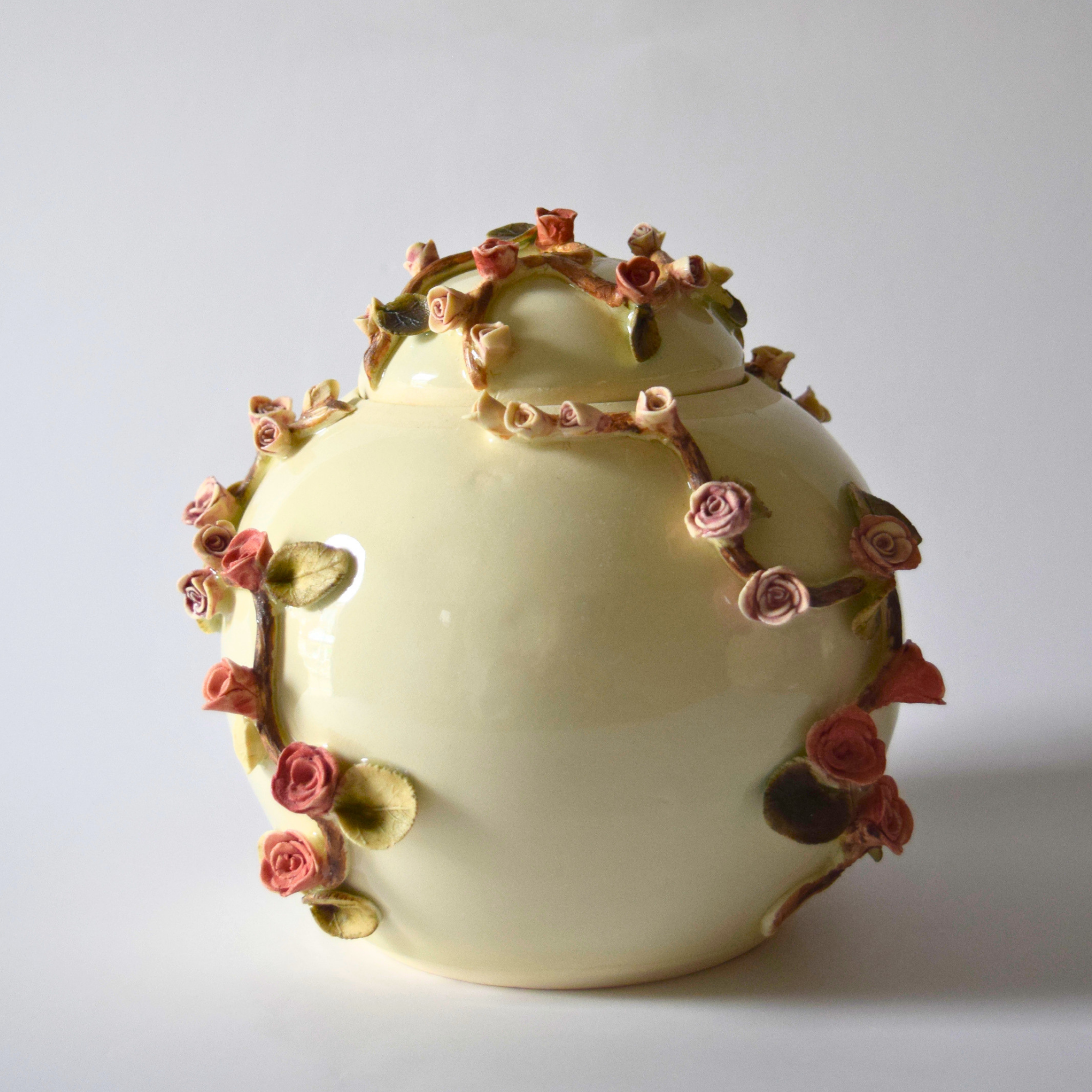 Corn, Wendy - Jar with flowers