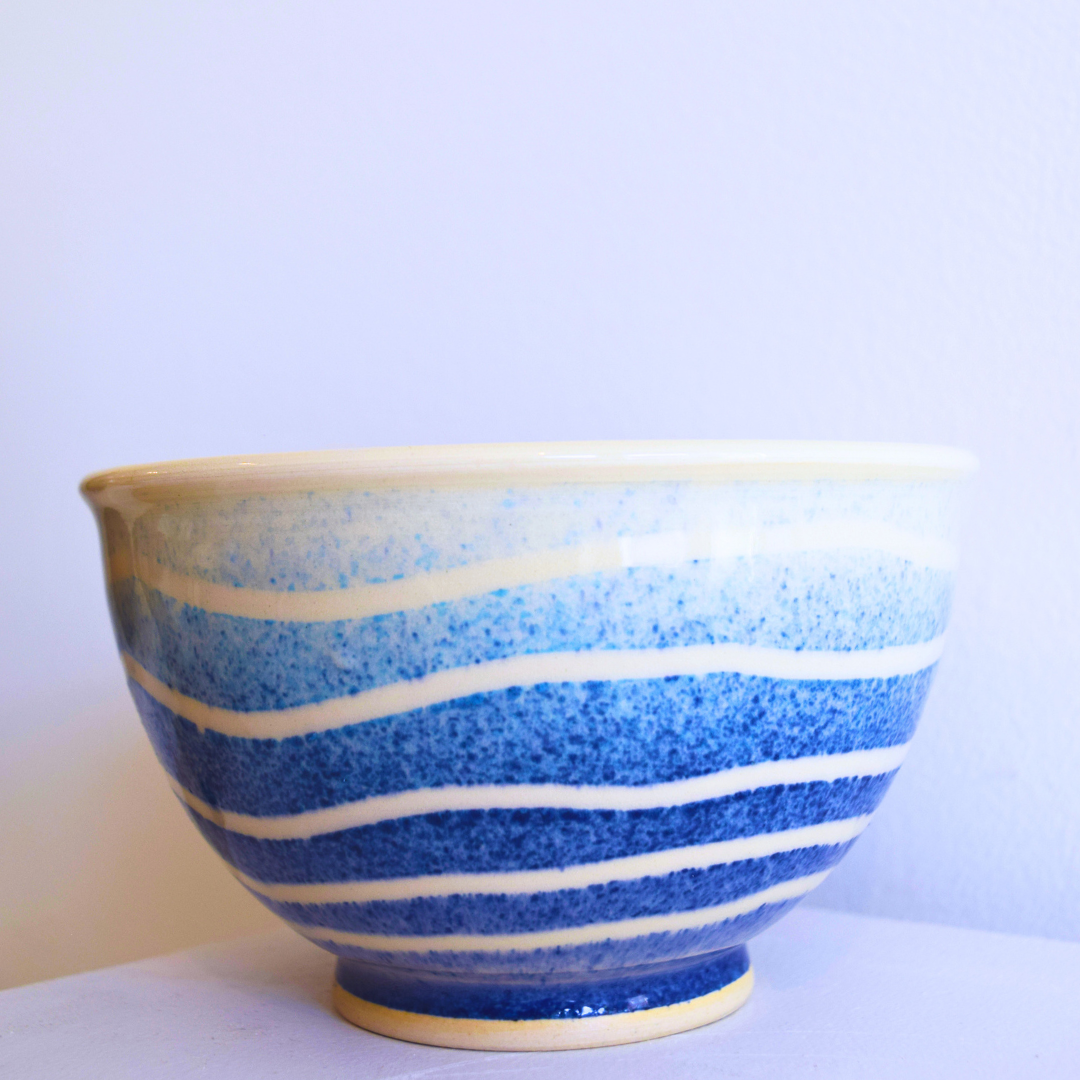 Alemian, Ashod - Bowl (blue & white)