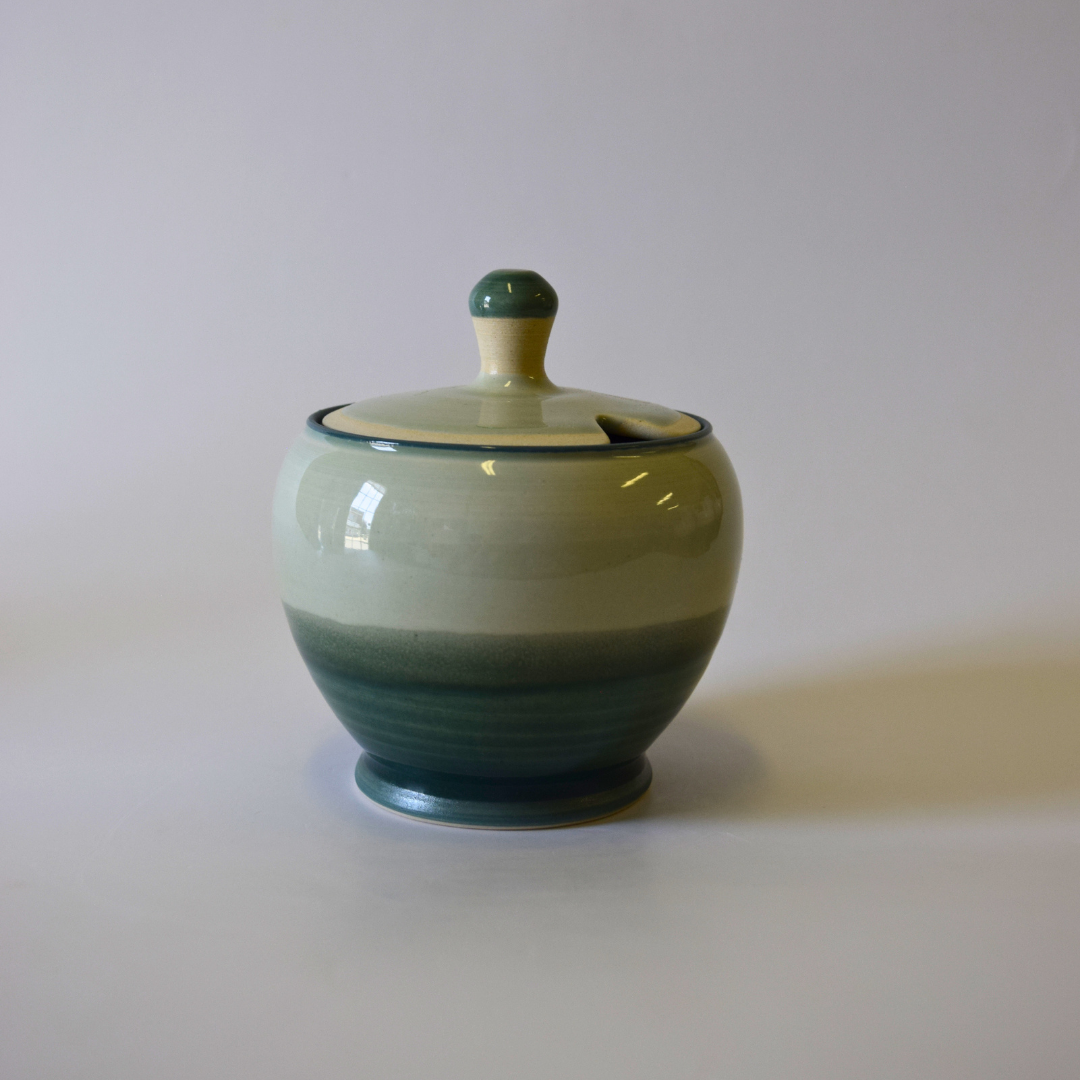 Alemian, Ashod - Sugar bowl green (small) 01