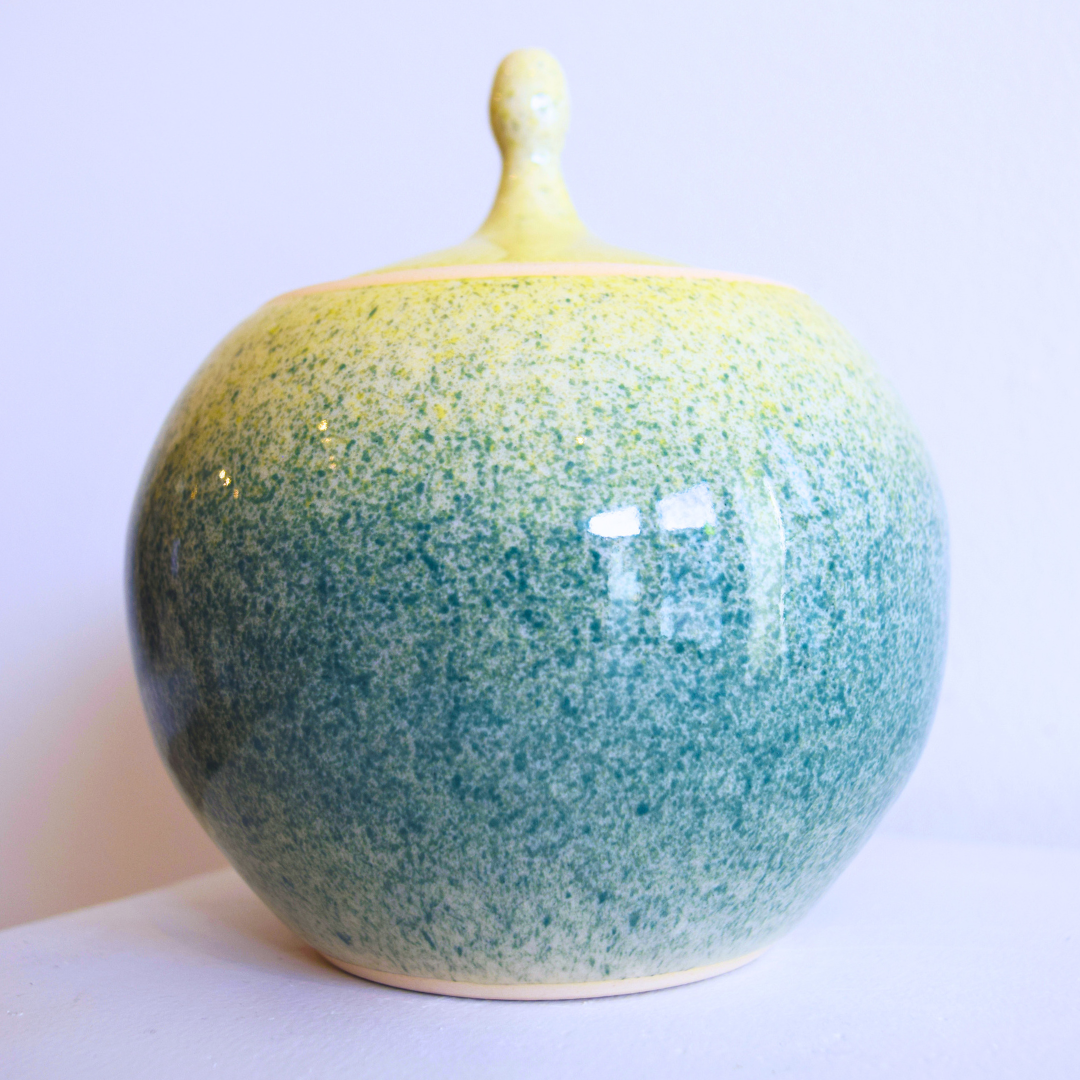 Alemian, Ashod - Sugar bowl (green)