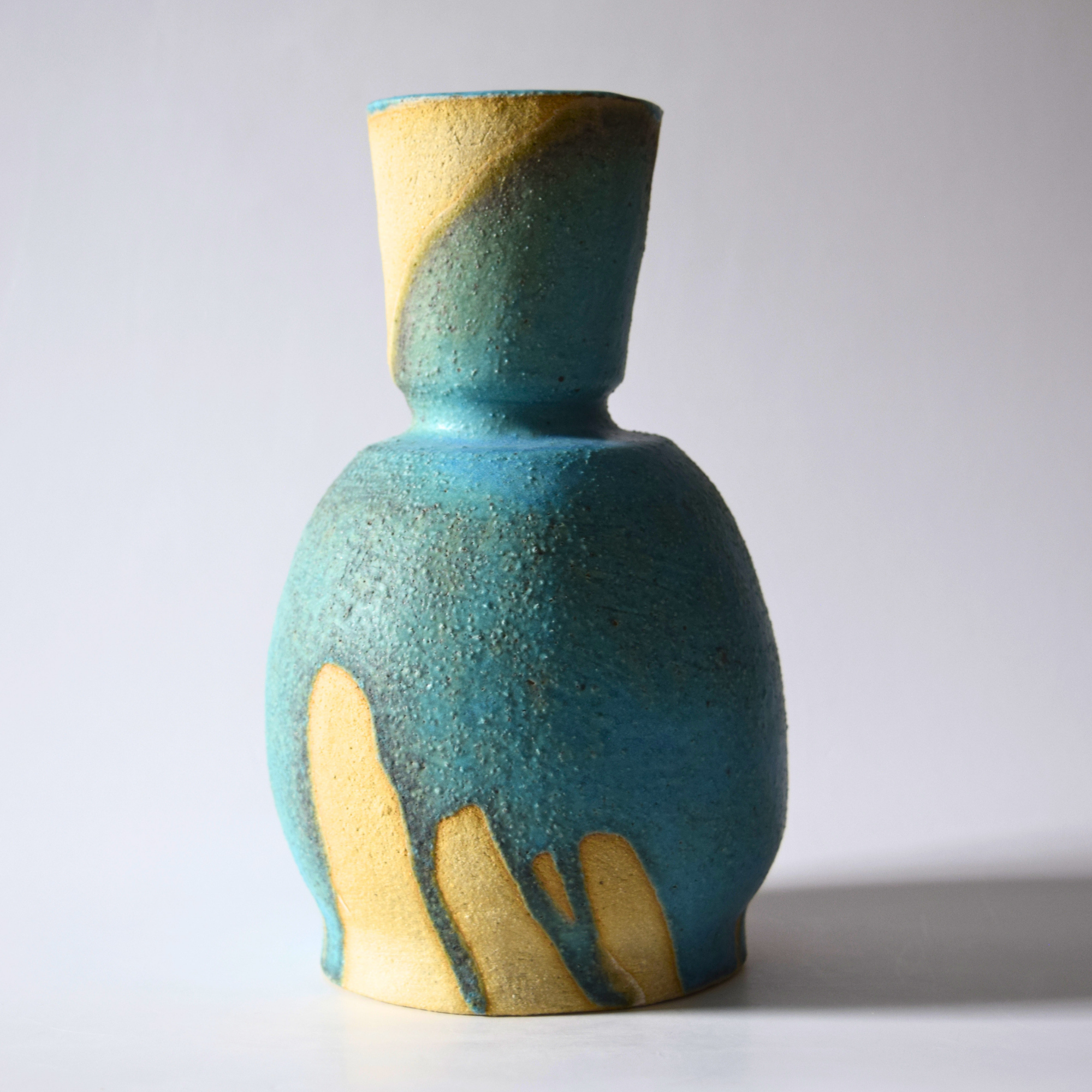 Griffin, Margaret - Vase turquoise 01
