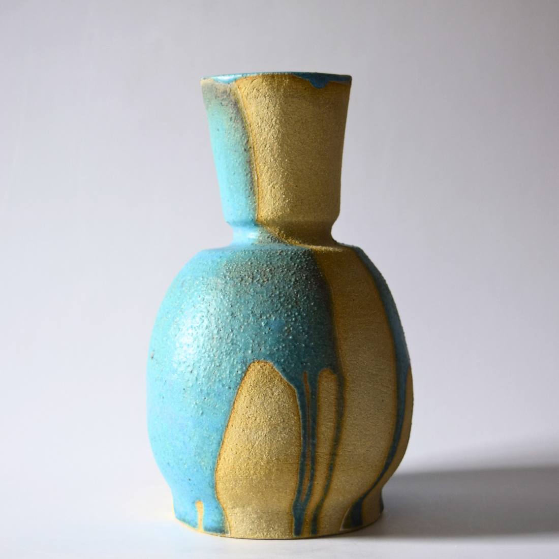 Griffin, Margaret - Vase turquoise 01
