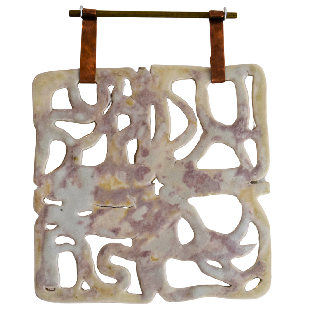 Griffin, Margaret – Treillis carré en porcelaine / Square porcelain lattice