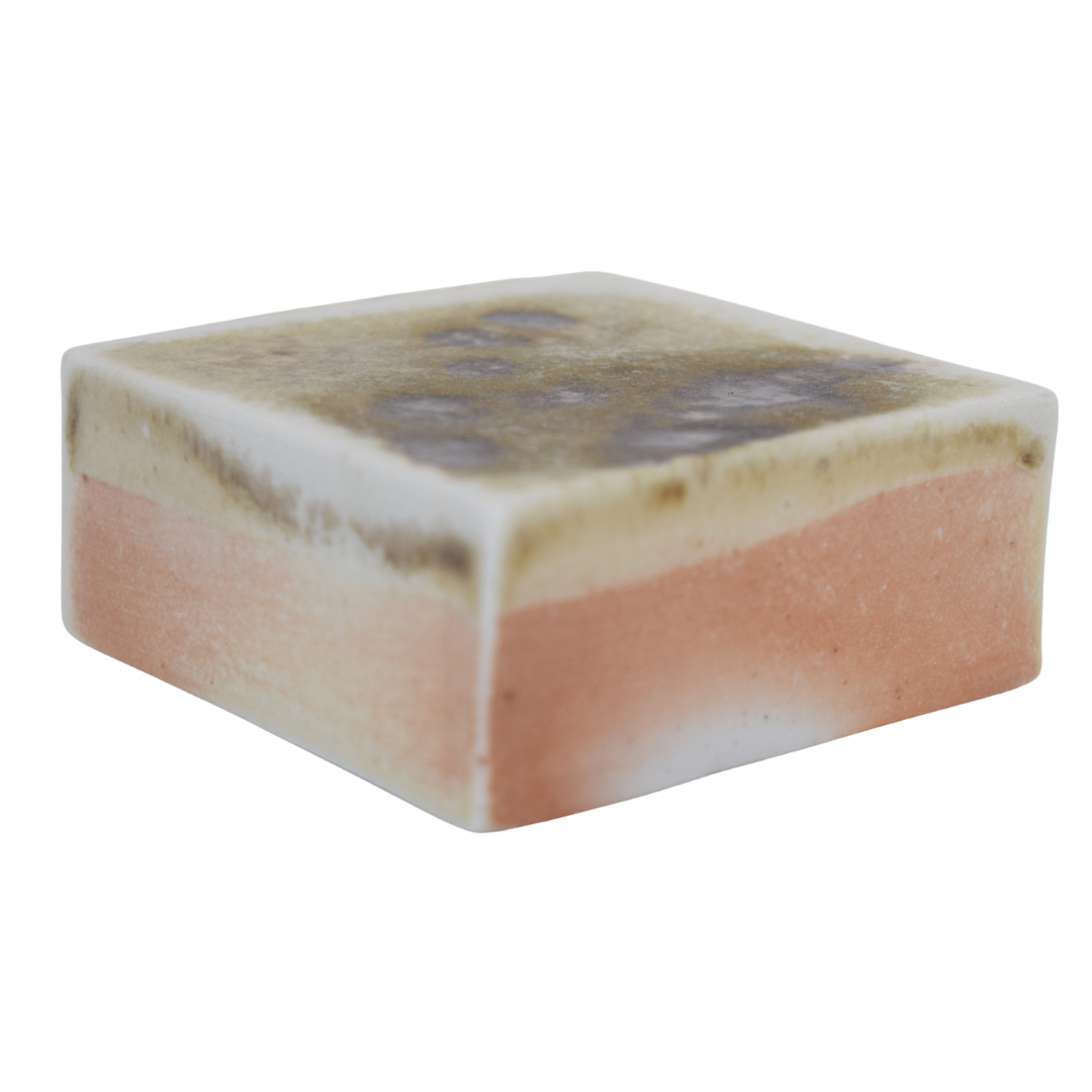 Griffin, Margaret – Closed square box with botanical patterns