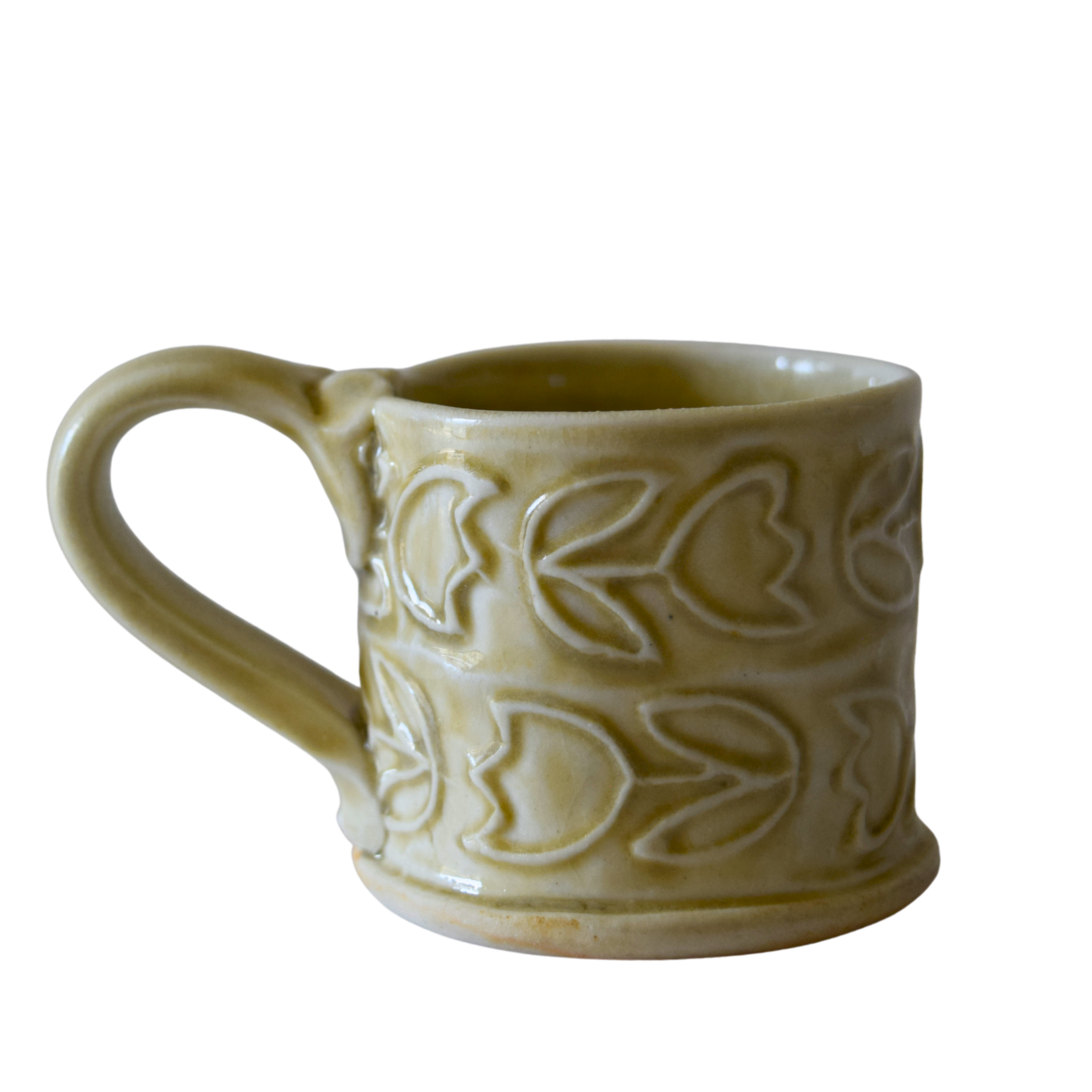 Gibbard, Catherine - espresso stamped mug / tasse espresso à motifs estamper (2)