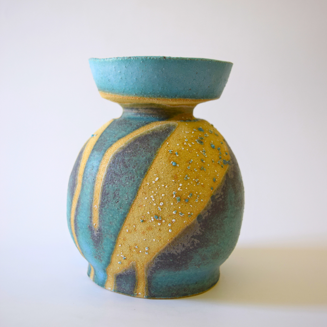 Griffin, Margaret - Vase turquoise 02