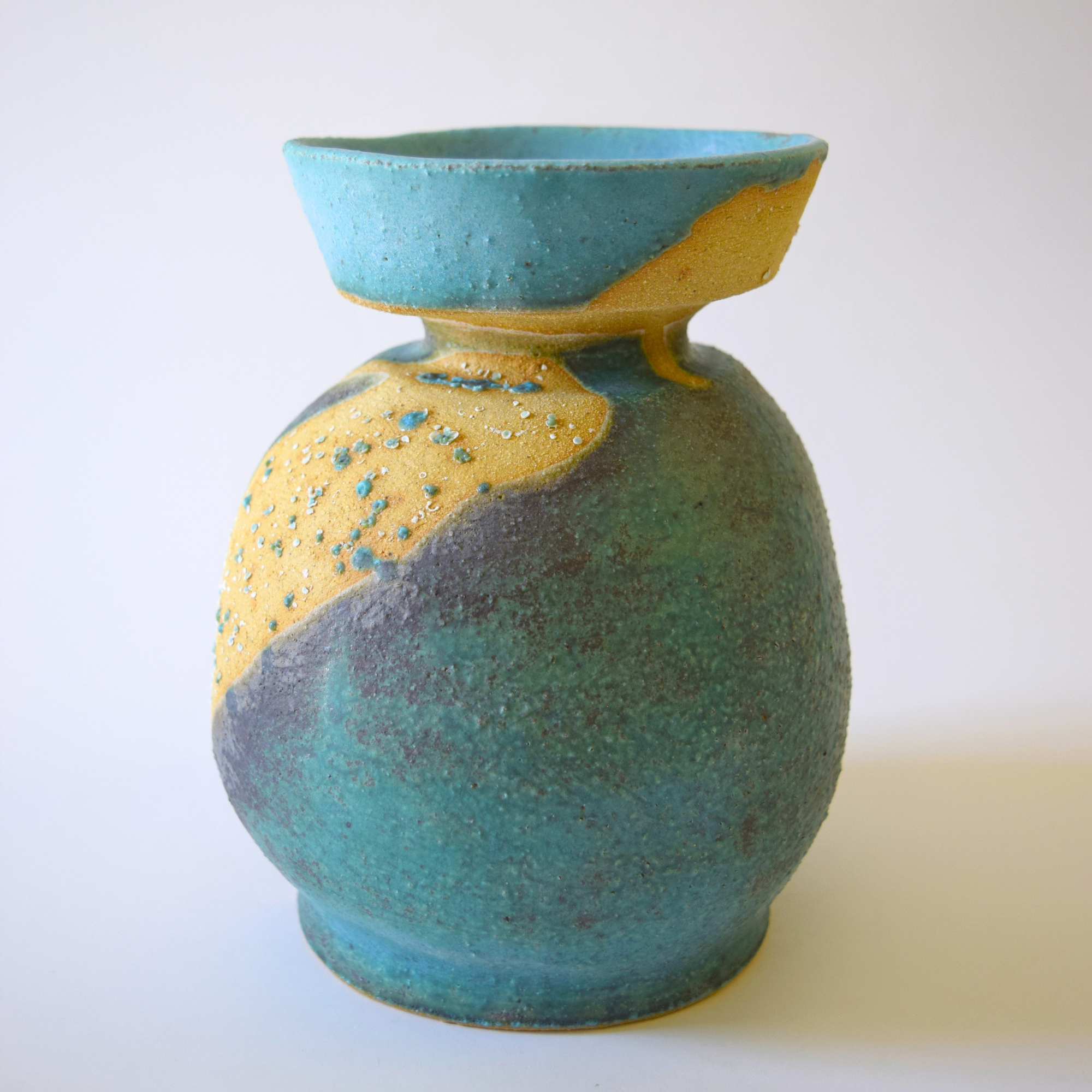 Griffin, Margaret - Vase turquoise 02