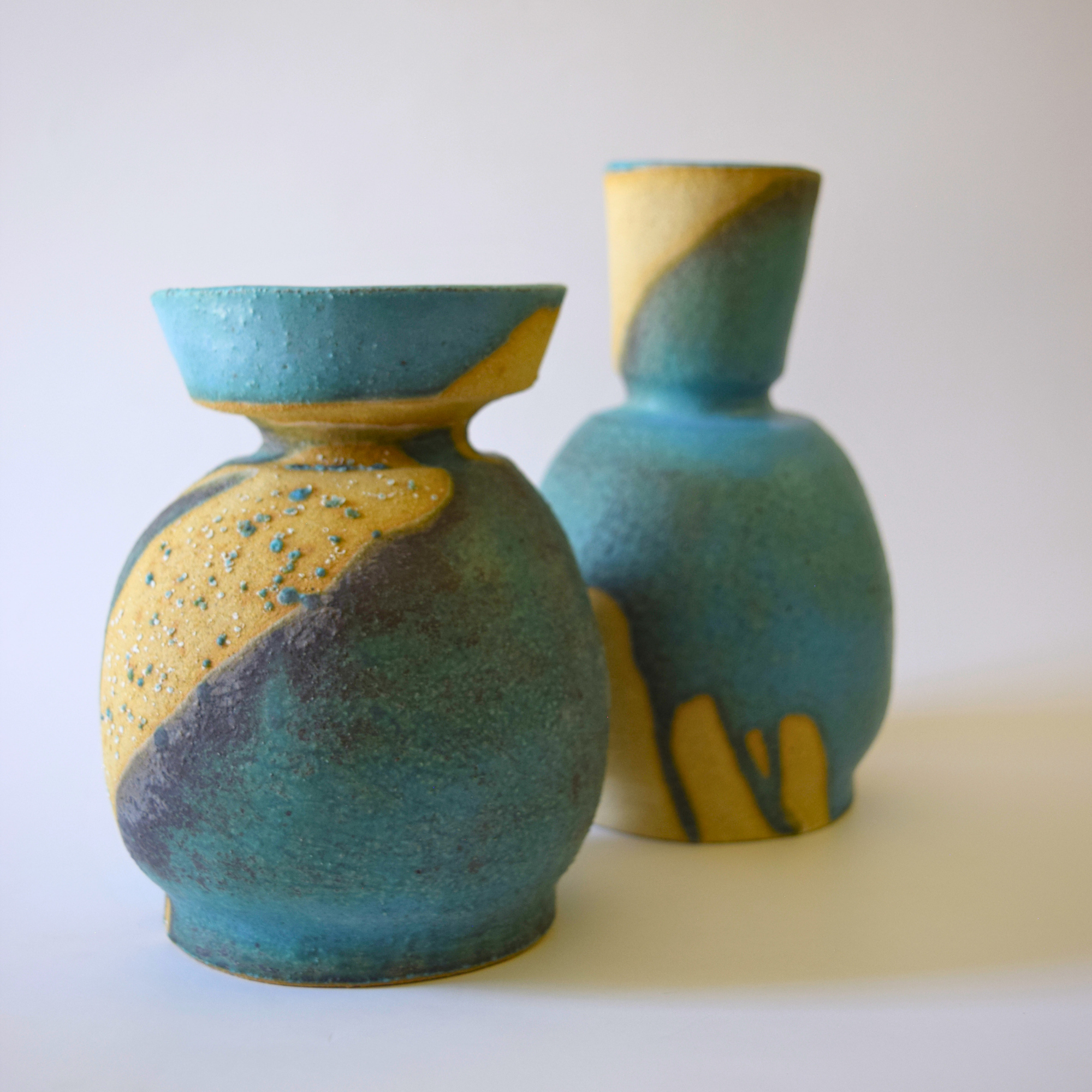Griffin, Margaret - Vase turquoise 02