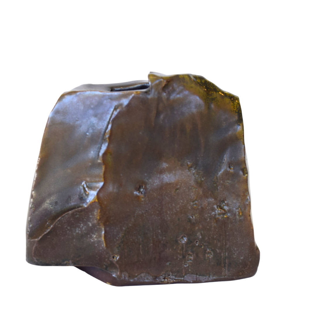 Goddard, Don - Earthenware kurinuki vase/vase en faience 24