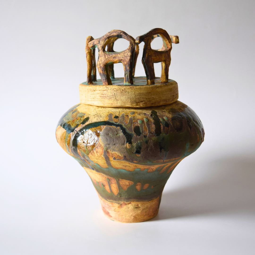 Scope, Gaby - Urn with lid