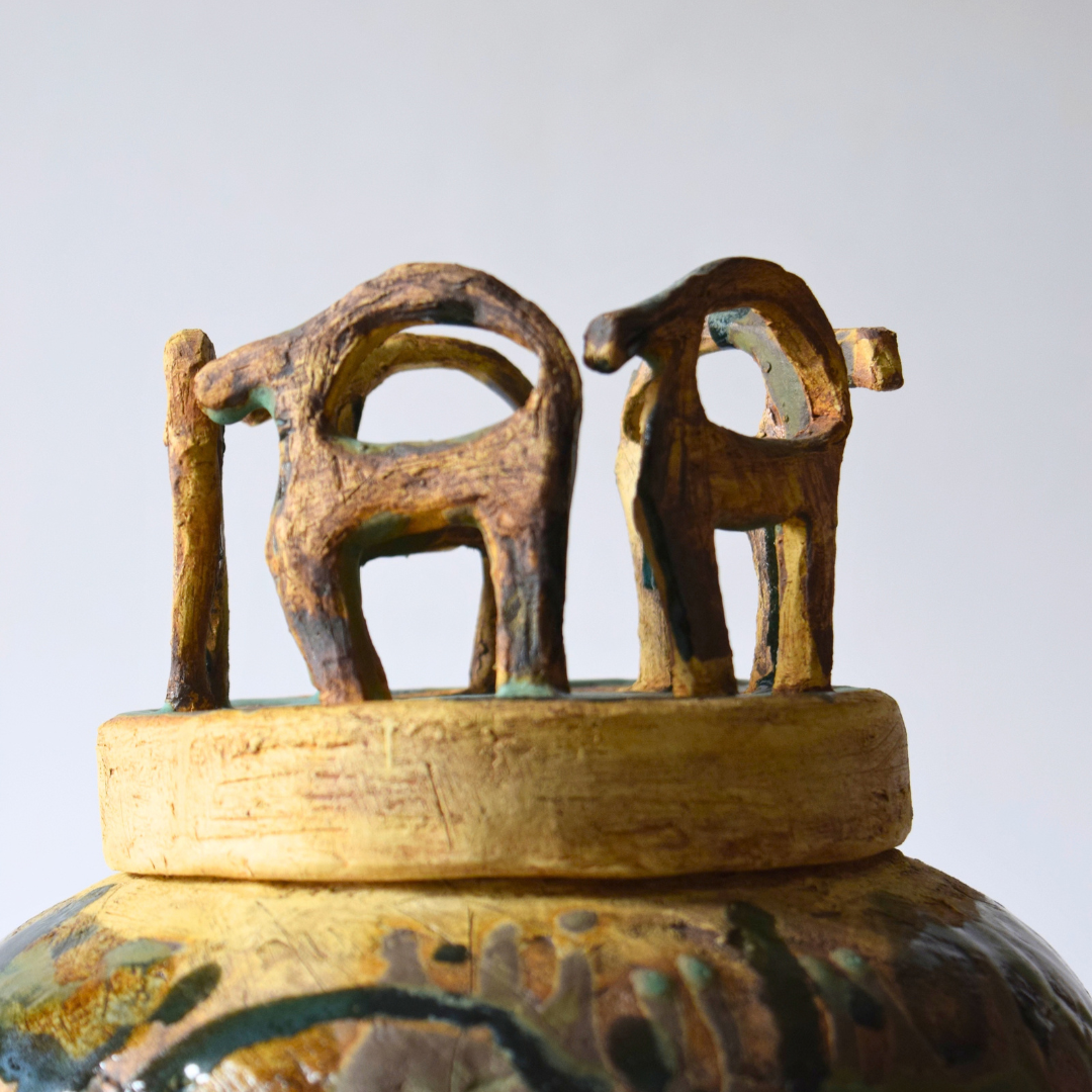 Scope, Gaby - Urn with lid