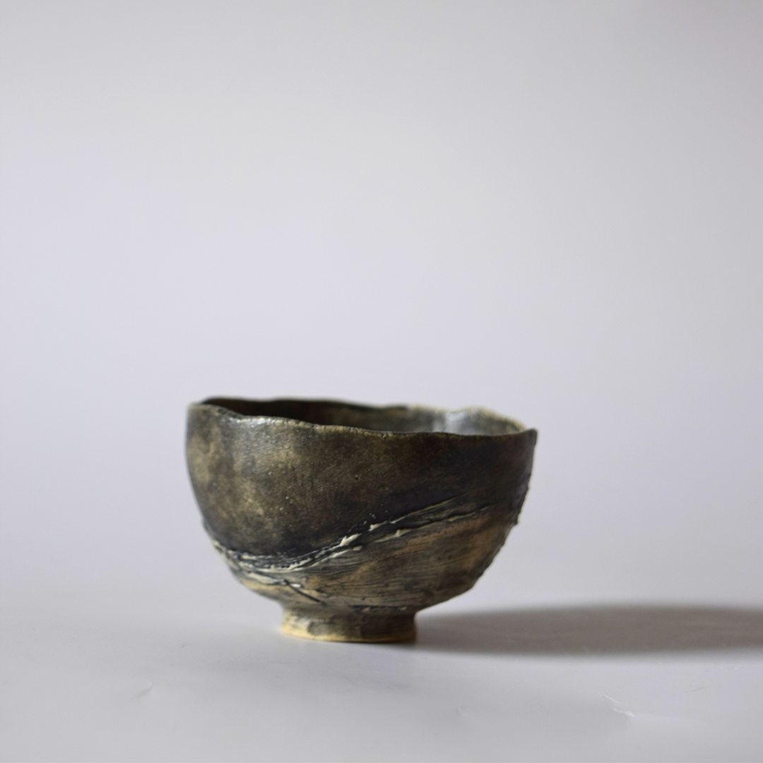 Nicol, Jillian - Ancient Ocean Cup (small with foot)