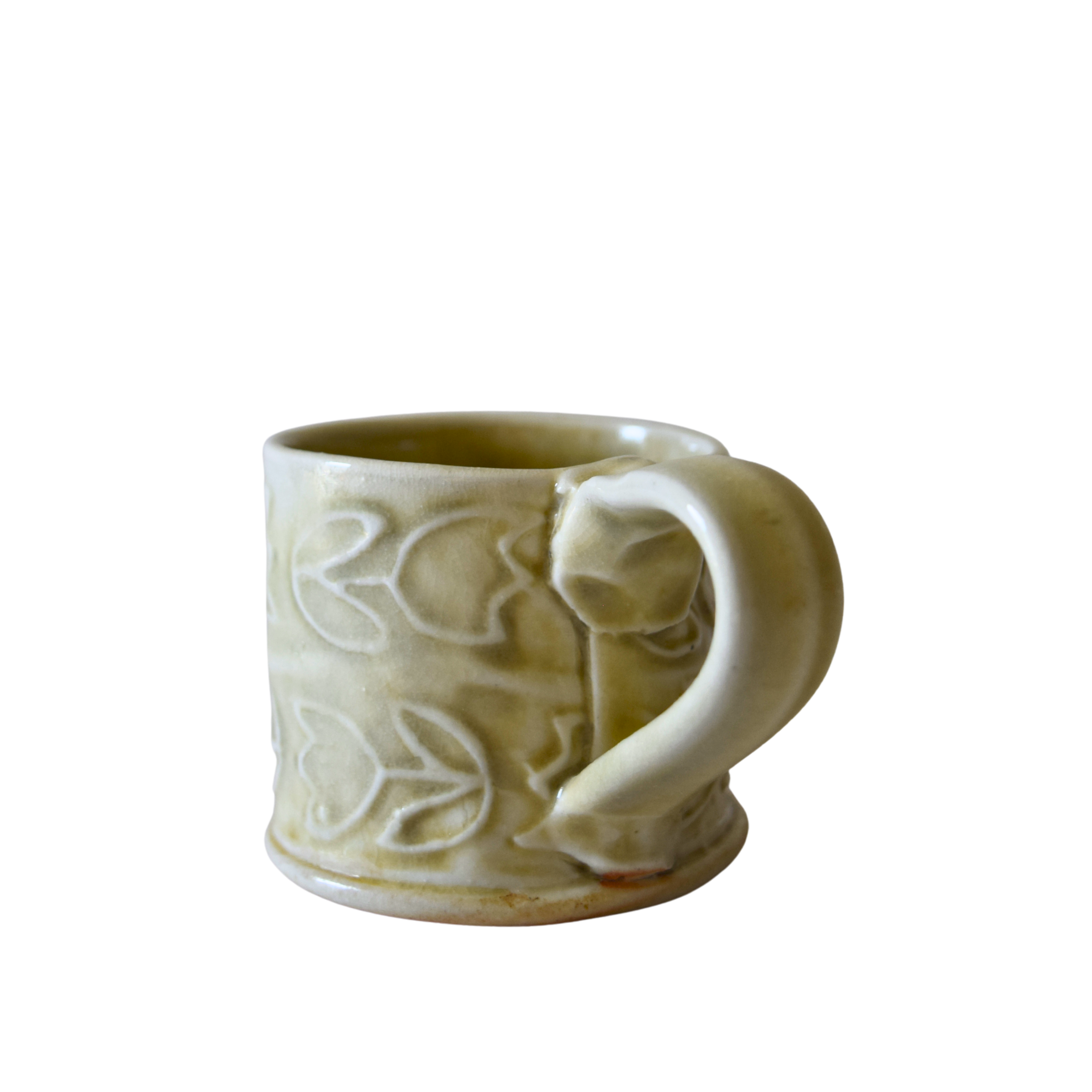 Gibbard, Catherine - espresso stamped mug / tasse espresso à motifs estamper (2)