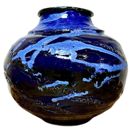 Pothier, Ronald - Vase blue