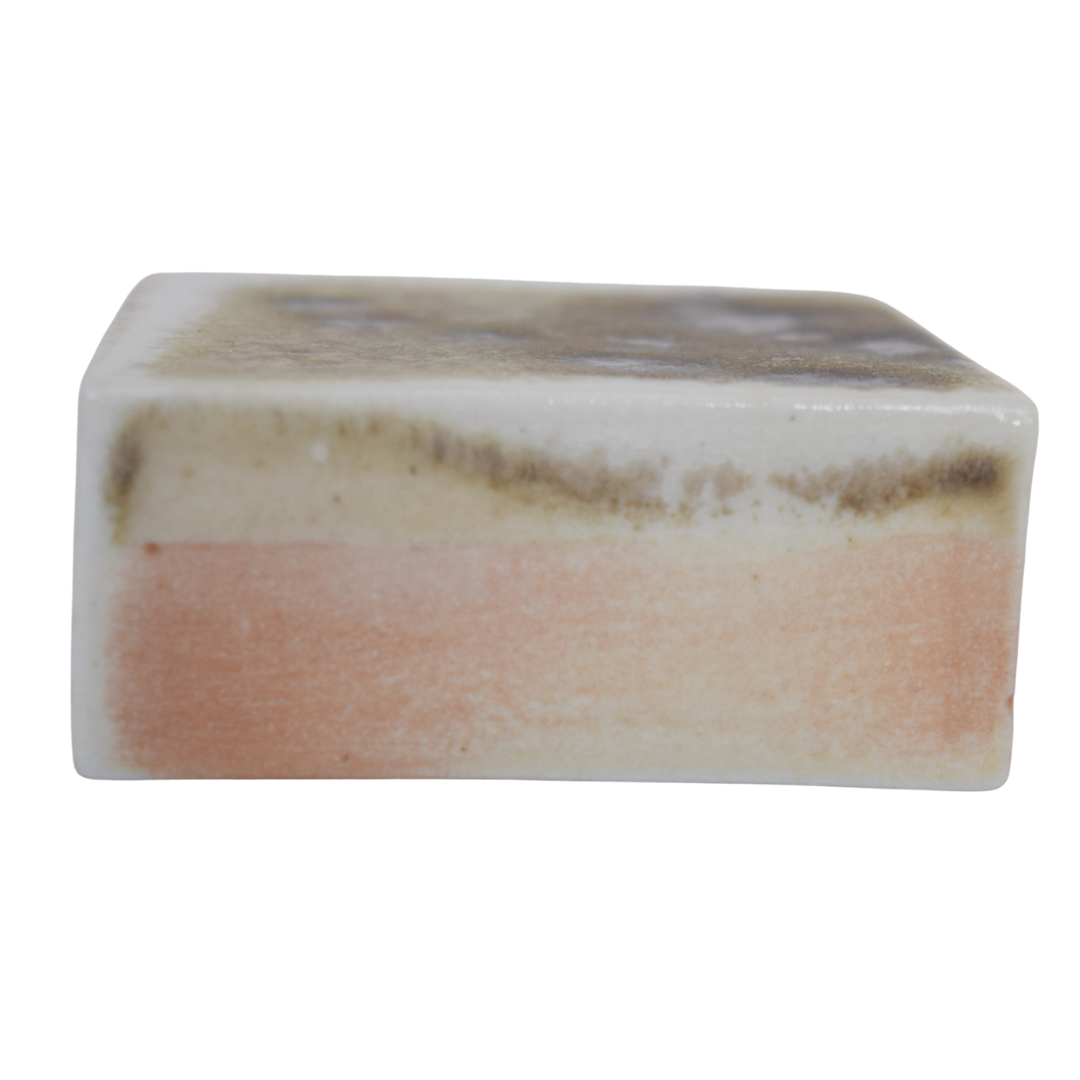 Griffin, Margaret – Closed square box with botanical patterns