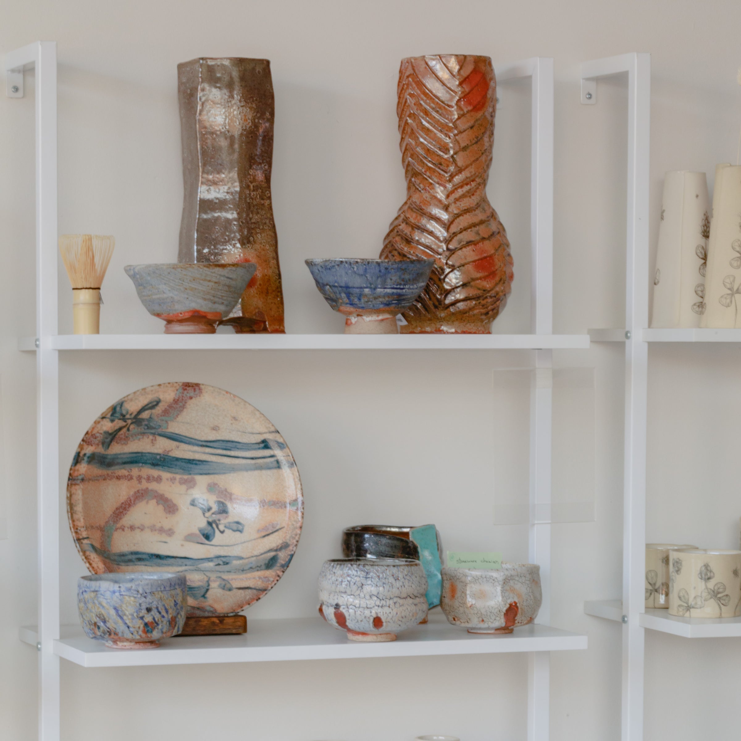 Goddard, Don - Scultped vase stoneware