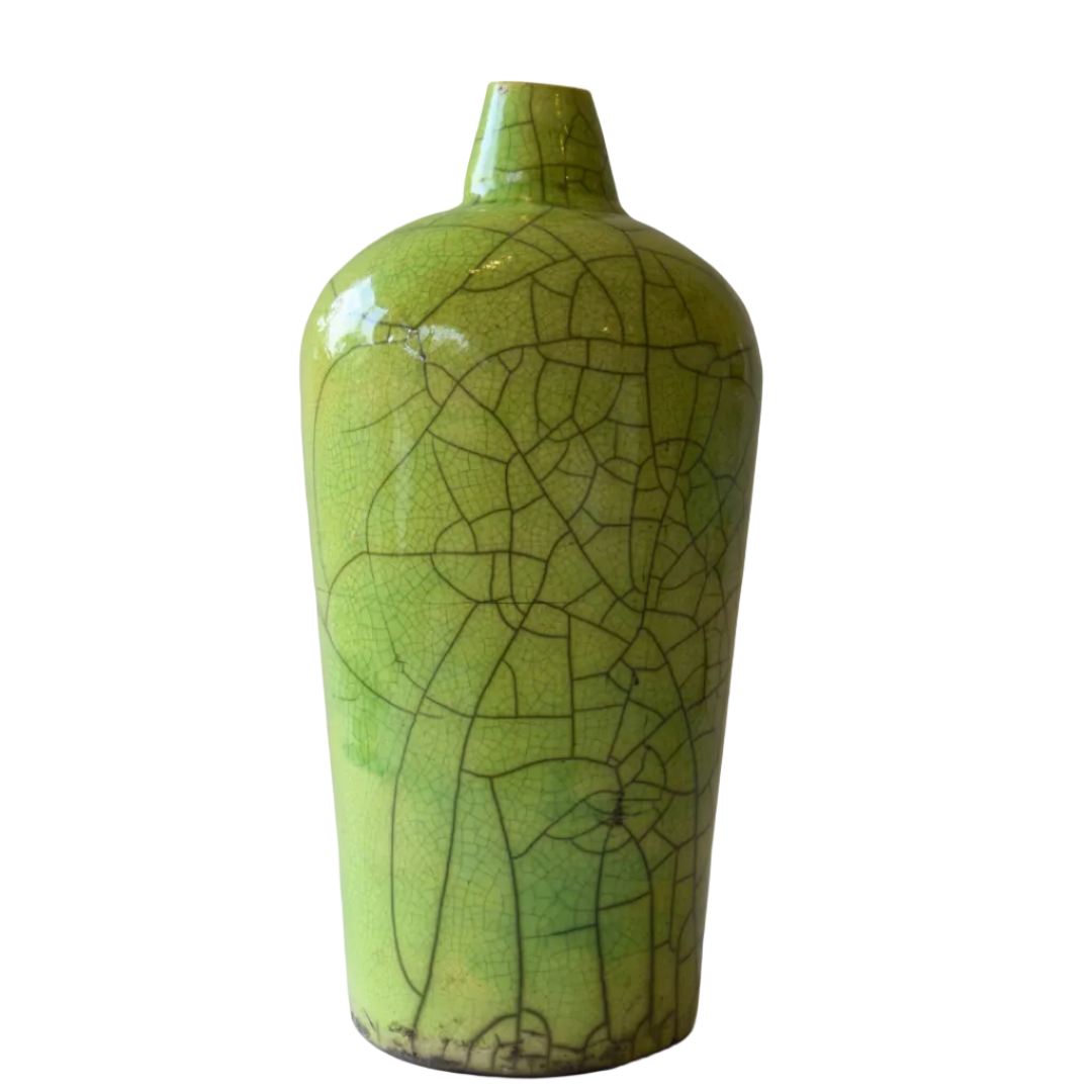 Davidson, John - Raku Lime Vase 77