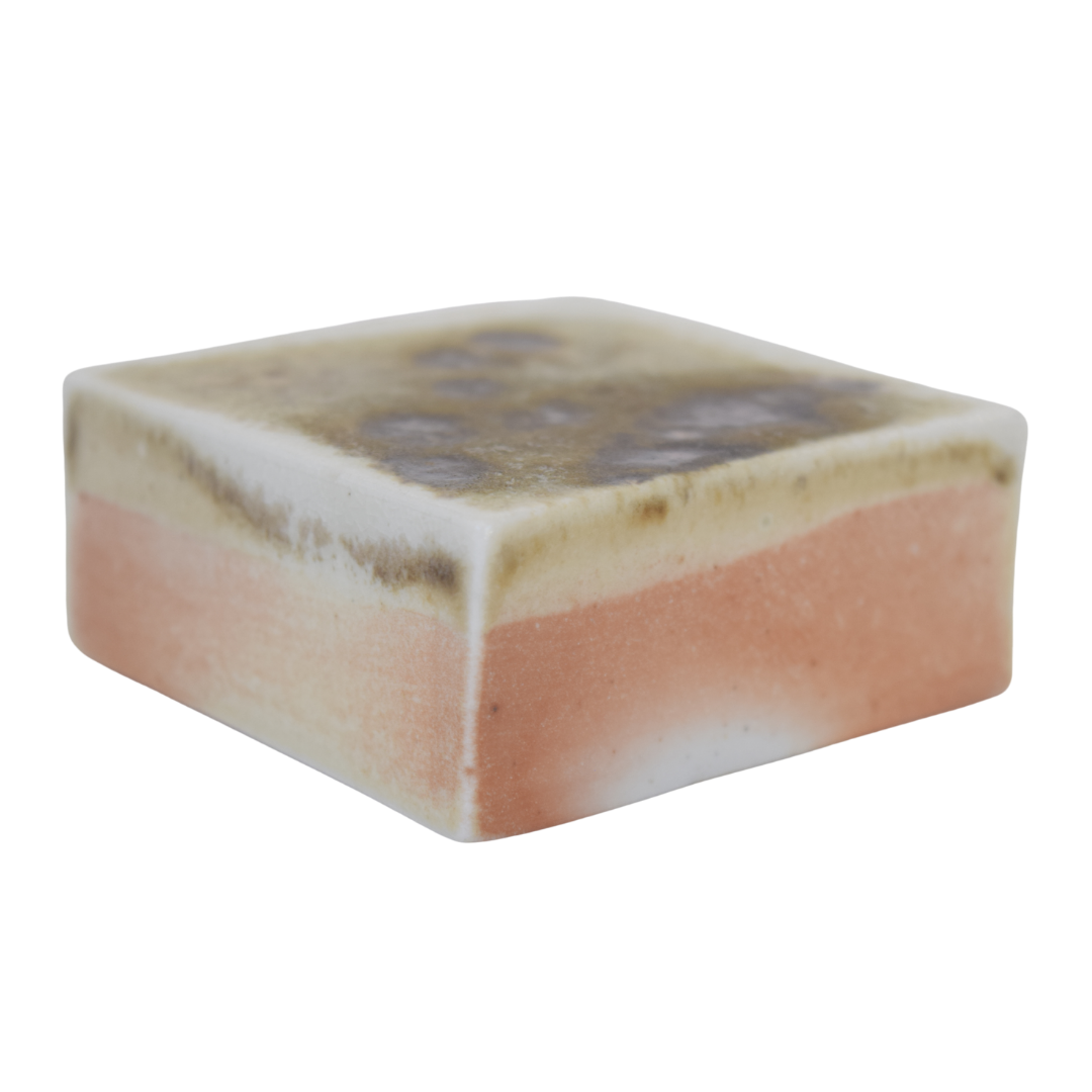 Griffin, Margaret – Closed square box with botanical patterns