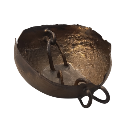 Griffin, Margaret - Pinched pot with chains