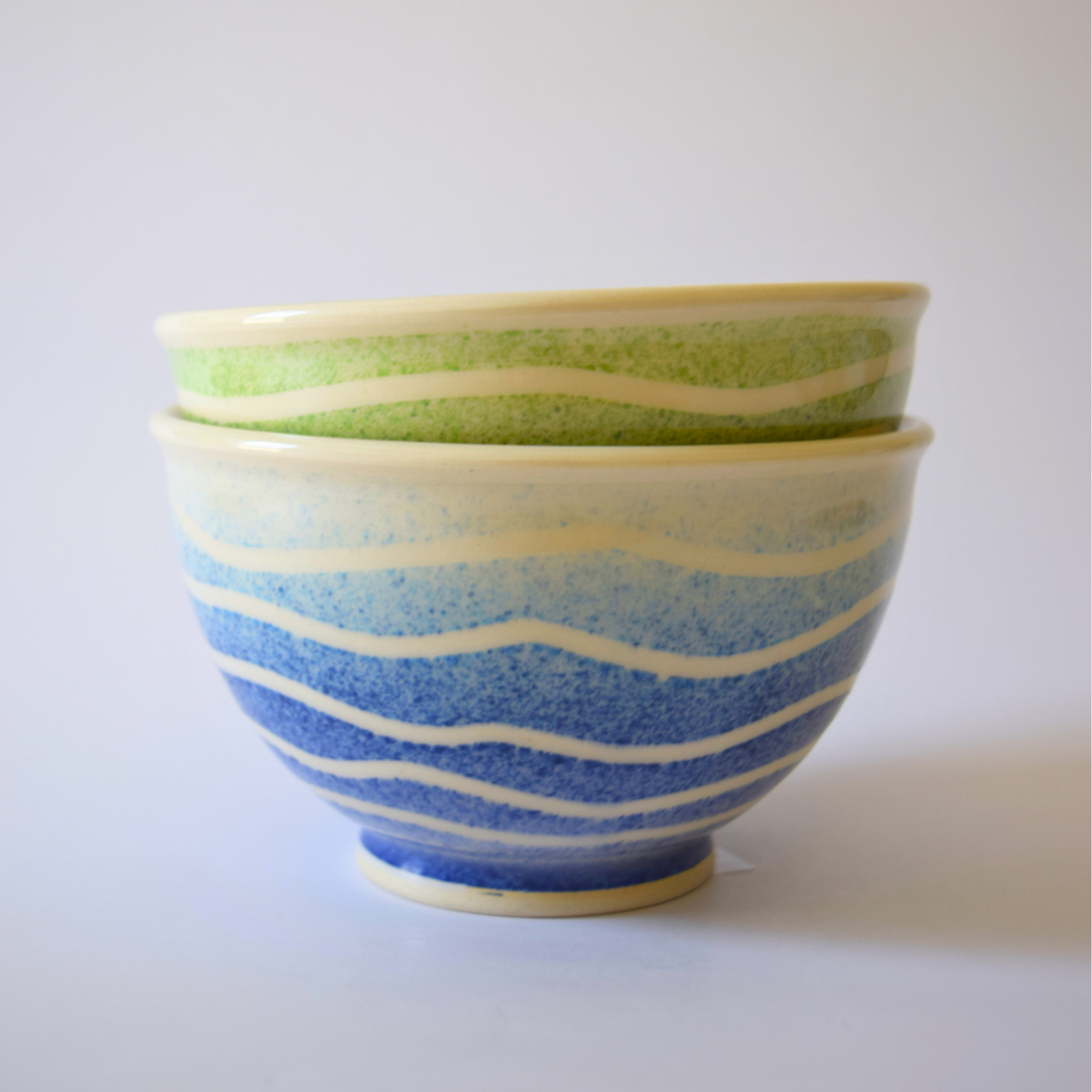 Alemian, Ashod - Bowl (blue & white)