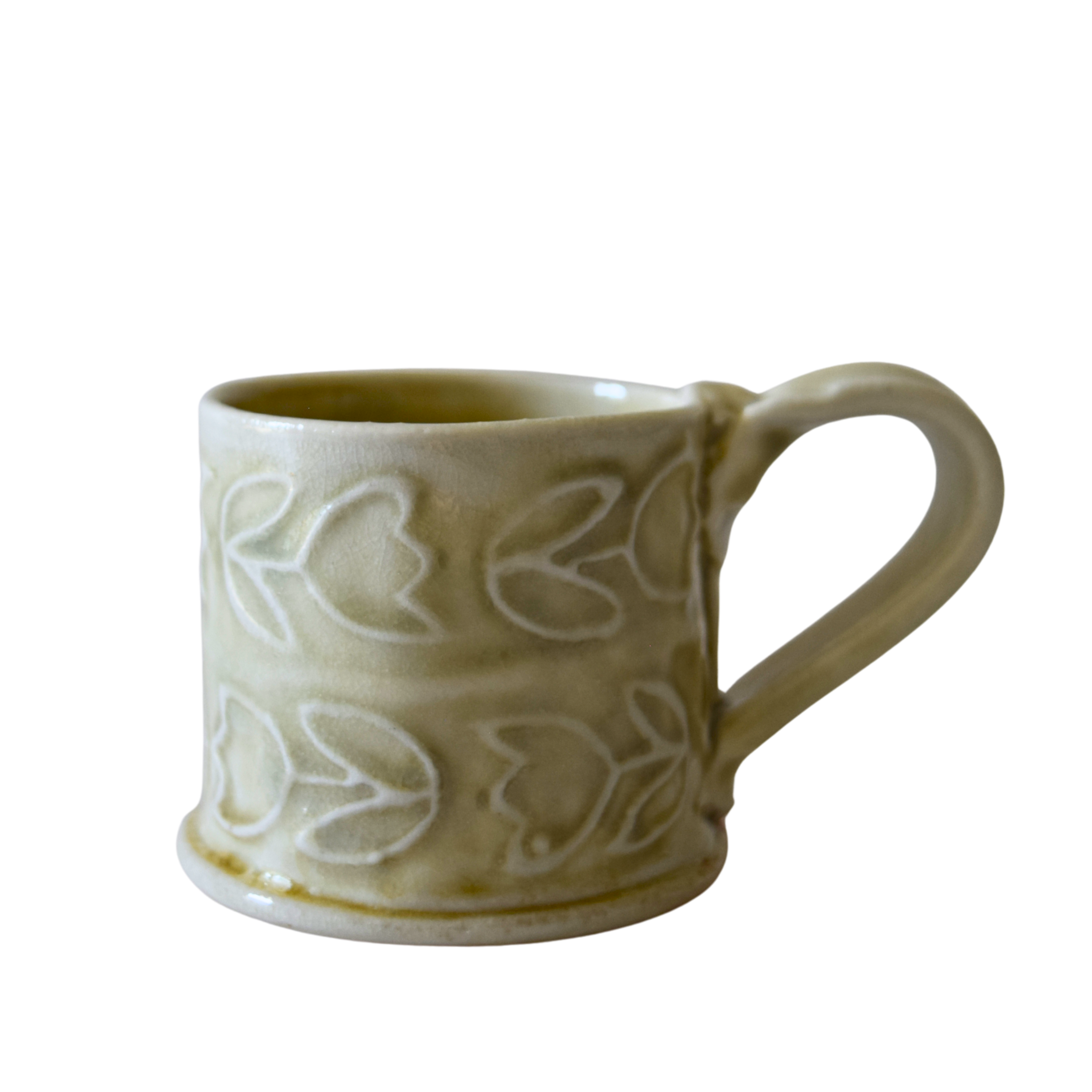 Gibbard, Catherine - espresso stamped mug / tasse espresso à motifs estamper (2)