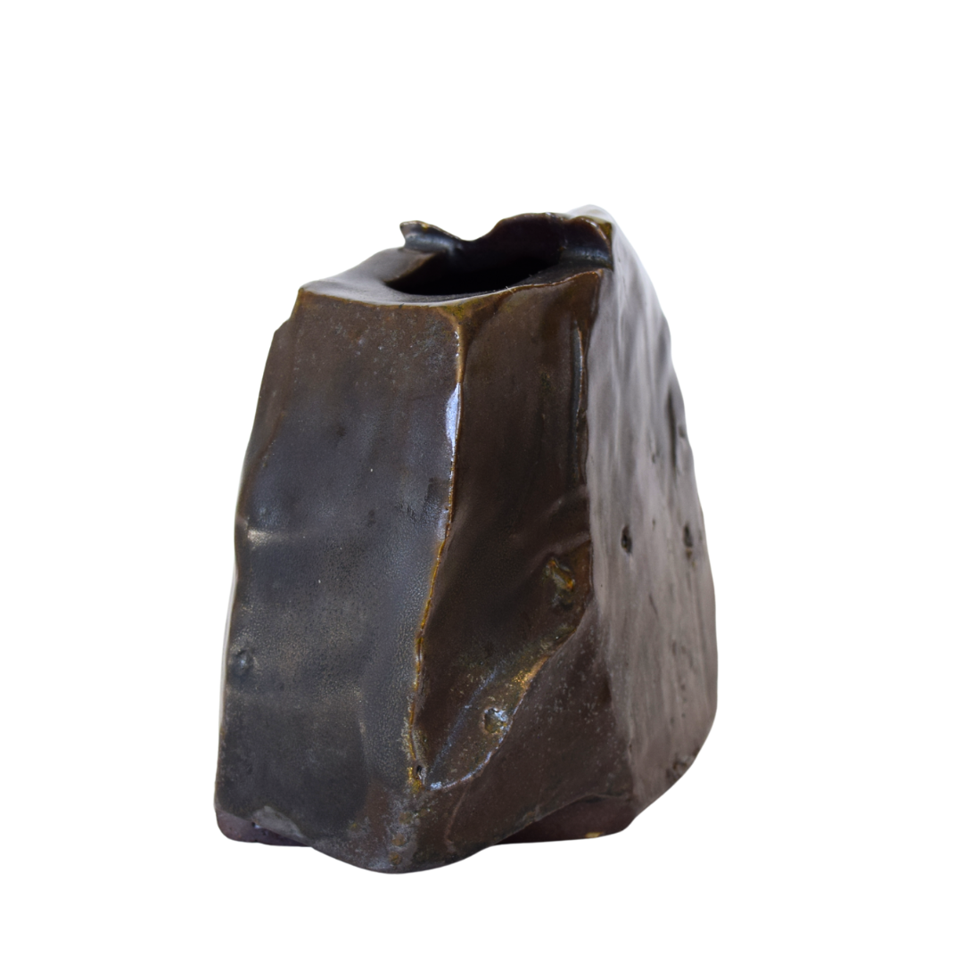 Goddard, Don - Earthenware kurinuki vase/vase en faience 24